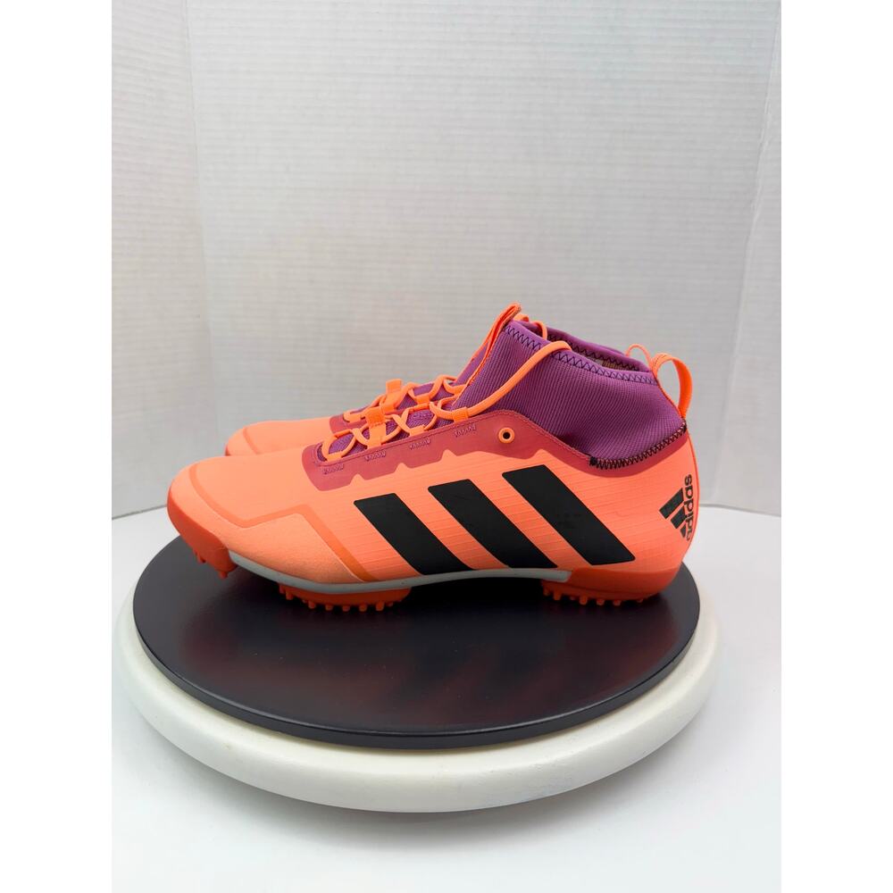 Adidas Orange and Purple Athletic Shoes